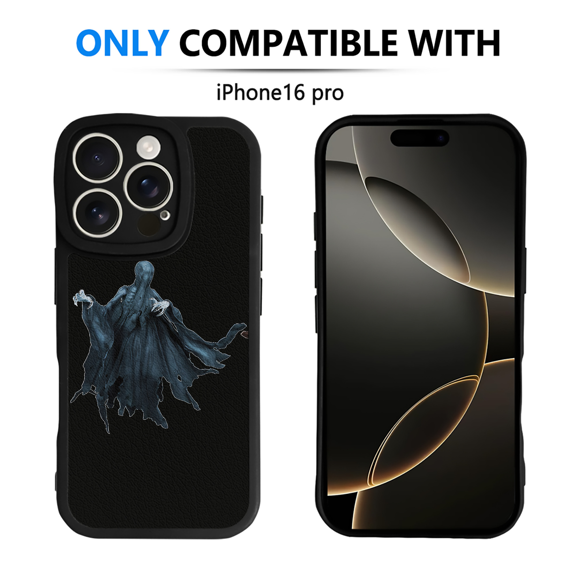 （画像用） Harry Potter ハリー・ポッターシリーズ 【iPhone 16シリーズ対応】シリコンスマホケース（レザー調） 材質：シリコン